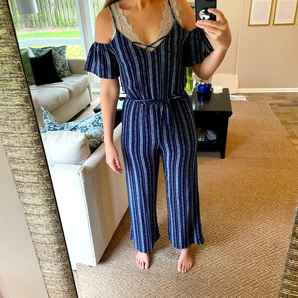 Blue Jumpsuit